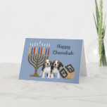 Cartão De Festividades Beagle Chanukah Card Menorah Dreidel1<br><div class="desc">Lembrar a família e os amigos durante a temporada de Chanukah é uma maneira maravilhosa de manter contato com as pessoas que você ama e se importa. Criei com amor e cuidado estes cartões Chanukah para cães e tenho a certeza de que qualquer pessoa que ame cães ficará encantada em...</div>