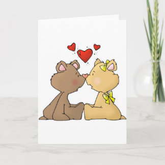 Cartão De Festividades Bear Love