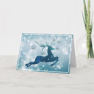 Cartão De Festividades Beautiful Reindeer