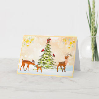 Cartão De Festividades Beauty of Nature Holiday Card