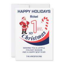 Bebê de Natal "Meu Natal de 1rua"