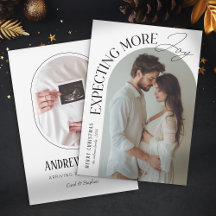 Bebê Moderno com Mais Alegria Foto de Natal