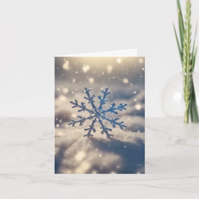 Cartão De Festividades Bebê Olaf (Frente)