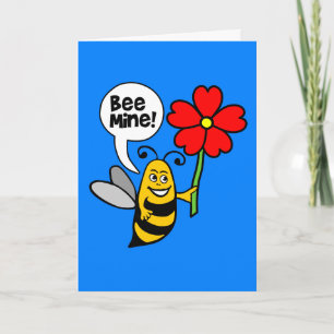 Cartão De Festividades Bee Mine