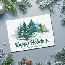 Belas Árvores de Natal Paisagem Empresa Personaliz