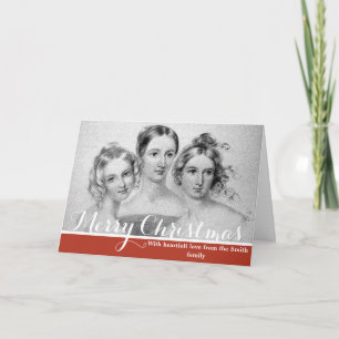 Cartão De Festividades Beleza Elegância das Mulheres Arte