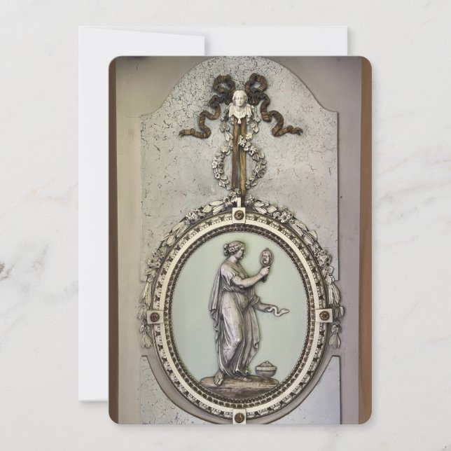 Cartão De Festividades Beleza Esmagadora (Frente)