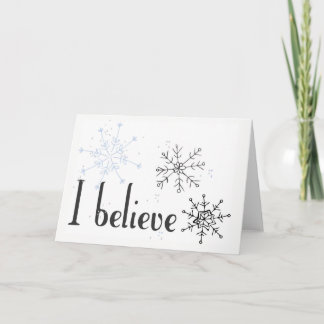 Cartão De Festividades Believe Christmas cards