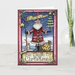 Cartão De Festividades Believe - Greeting Card