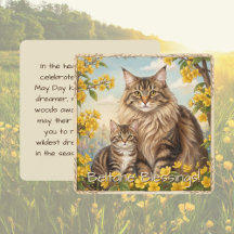 Beltane Bênçãos Kit Dia de Maio Folclore Gatinho C