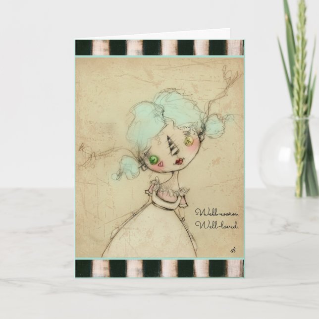 Cartão De Festividades Bem amado - Namorados (Frente)