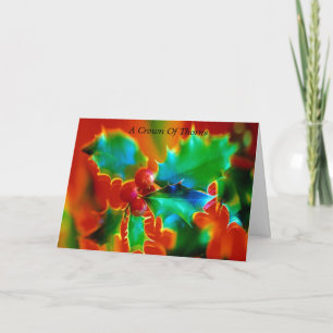 Cartão De Festividades Bênçãos de Natal