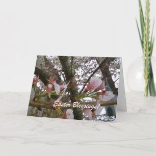 Cartão De Festividades Bênçãos de páscoa