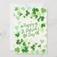Bênçãos Irlandesas Personalizadas do Dia de São Pa