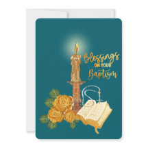Bênçãos no seu batismo