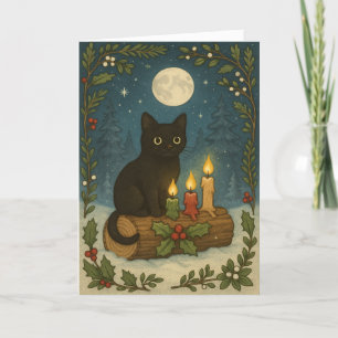 Cartão De Festividades Bendê Yule