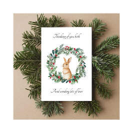 Cartão De Festividades Bereaved Parent Thinking of You Christmas Card