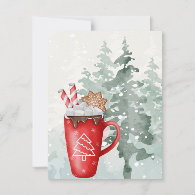 Cartão De Festividades besta de férias (Frente)