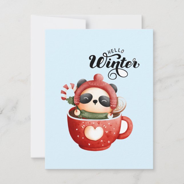 Cartão De Festividades besta de férias (Frente)