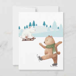 Cartão De Festividades besta de férias