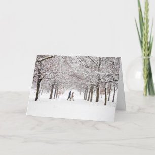 Cartão De Festividades Between The Trees
