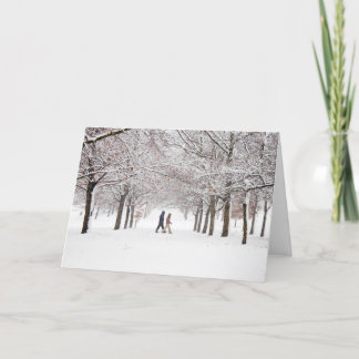 Cartão De Festividades Between The Trees