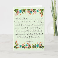 Bible Verses Art - Isaiah 61:3