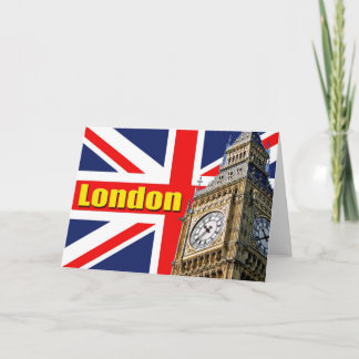 Cartão De Festividades Big Ben - Londres - Inglaterra