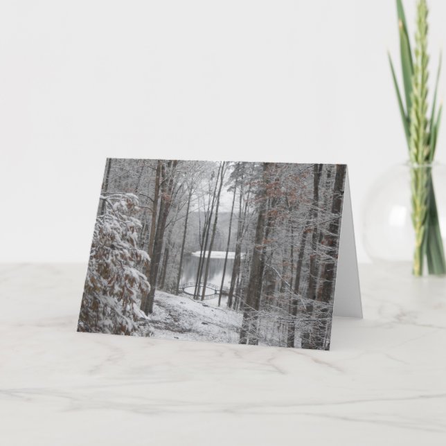 Cartão De Festividades Big Canoe, Georgia (Frente)