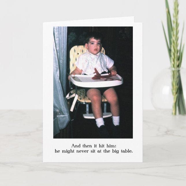 Cartão De Festividades Big Table (Frente)