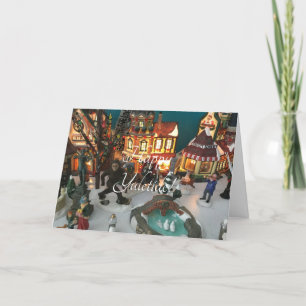 Cartão De Festividades Bigfoot holiday Village