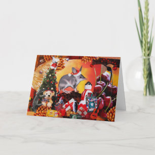 Cartão De Festividades Bilby Christmas