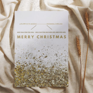 Cartão De Festividades Biologia do mRNA feliz natal