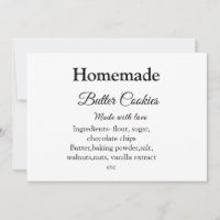 Biscoitos de manteiga caseiros feitos com amor adi