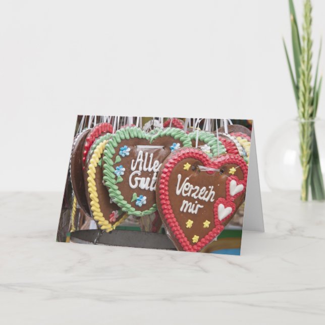 Cartão De Festividades Biscoitos decorativos (Frente)