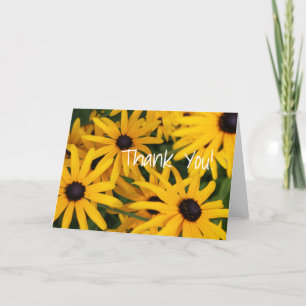 Cartão De Festividades Black Eyed Susan Obrigado