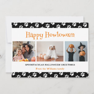 Cartão De Festividades Black Pet 3 Photo Halloween