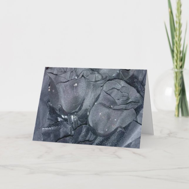 Cartão De Festividades blackrose (Frente)