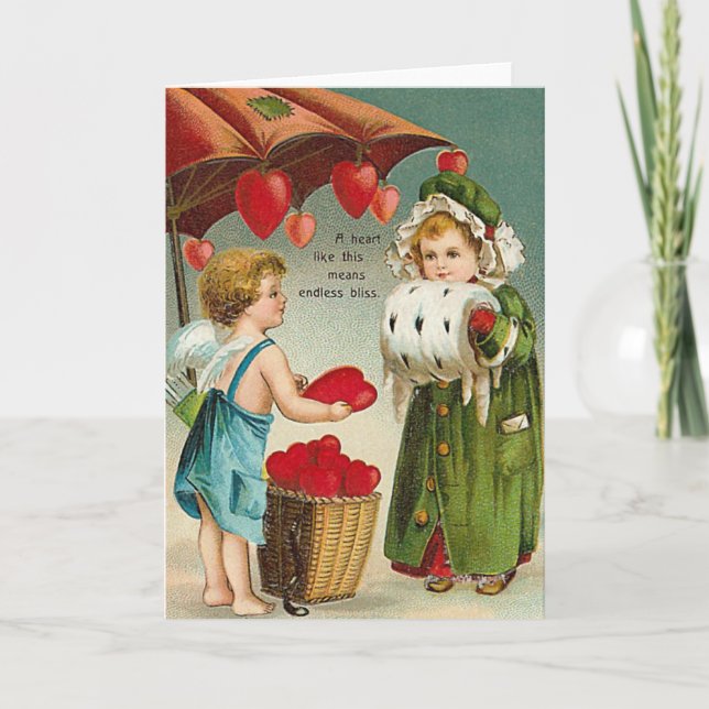 Cartão De Festividades Bliss sem fim (Frente)