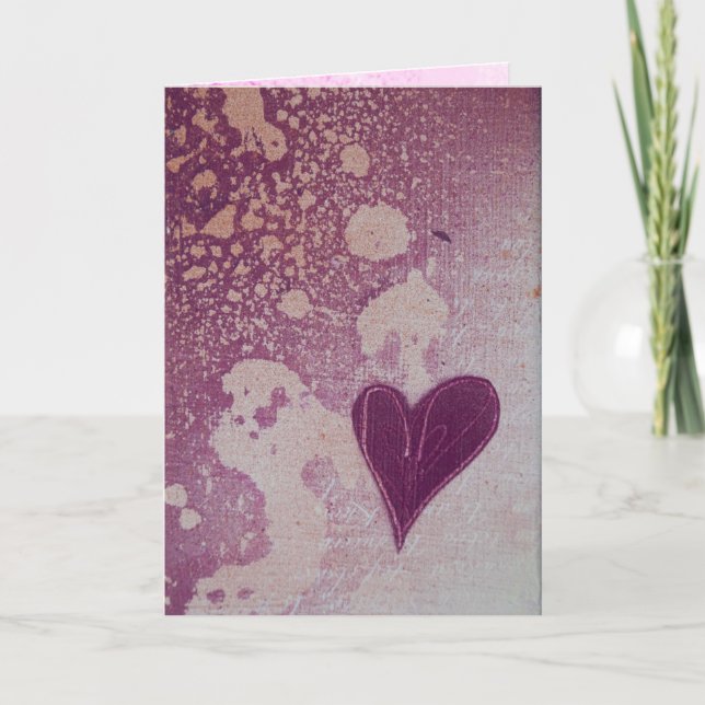 Cartão De Festividades Block O' Love 14 Namorados Card (Frente)