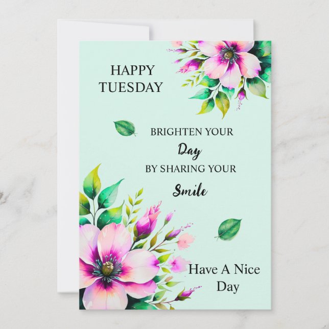 Cartão De Festividades Bloquear no seu dia (Frente)