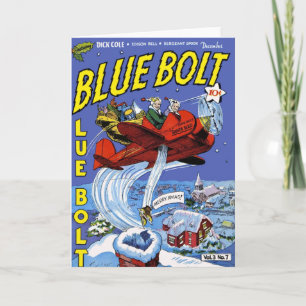 Cartão De Festividades Blue Bolt #7