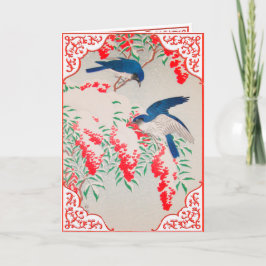 Cartão De Festividades Blue Jays Natal