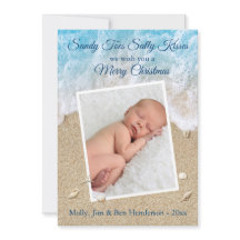 Blue Sandy Toes Salty Kisses Feliz Natal