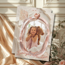 Blush Heirloom Heart Photo Frame Loving Keepsake