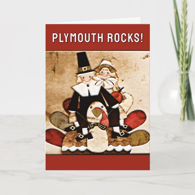 Cartão De Festividades Boa Ação de Graças (Frente)