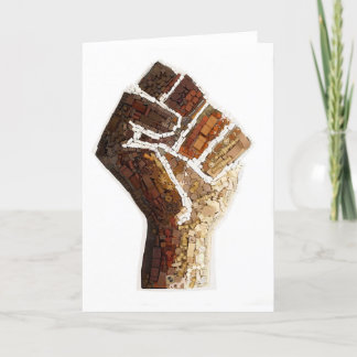 Cartão De Festividades Board Game Pieces Protest Fist Card