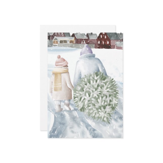 Cartão De Festividades Boas Festas (Frente/Verso In Situ)