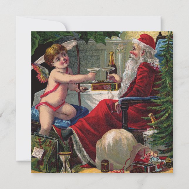 Cartão De Festividades Boas Festas e Feliz Ano Novo (Frente)