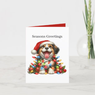 Cartão De Festividades Boas-vindas das Seasons personalizáveis